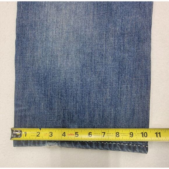 Coogi Jeans Mens 38 X 34 Baggy Y2K Jeans Blue Wide Leg Skater Grunge Hip Hop VTG - Picture 3 of 15